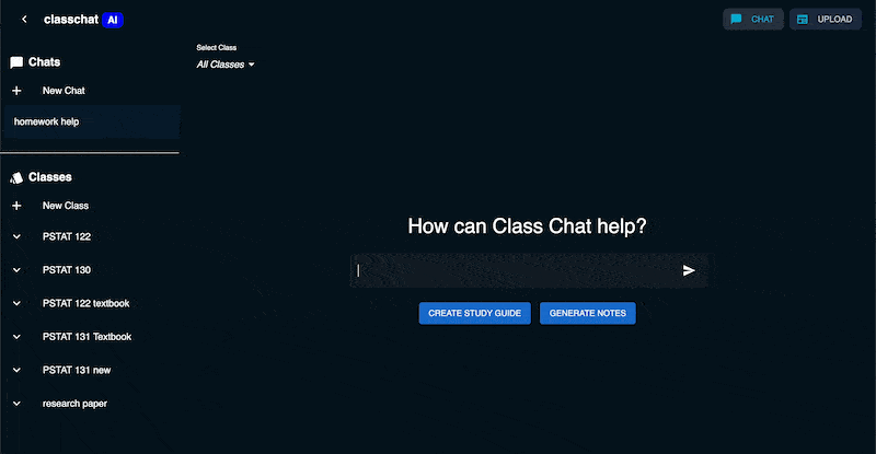 Class Chat AI — Beta